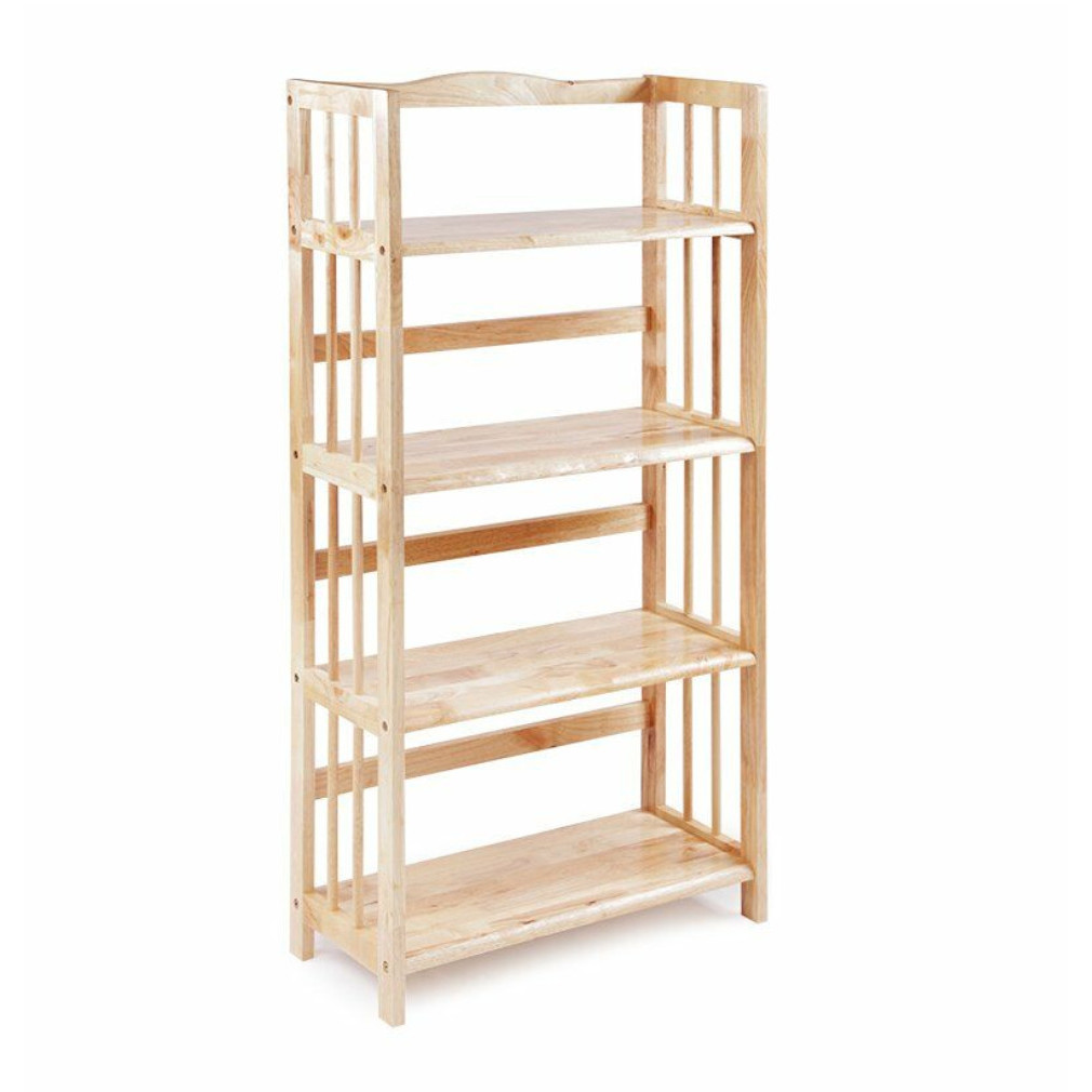 Kệ Sách Gỗ Cao Su Nhiều Kích Thước Lựa Chọn.