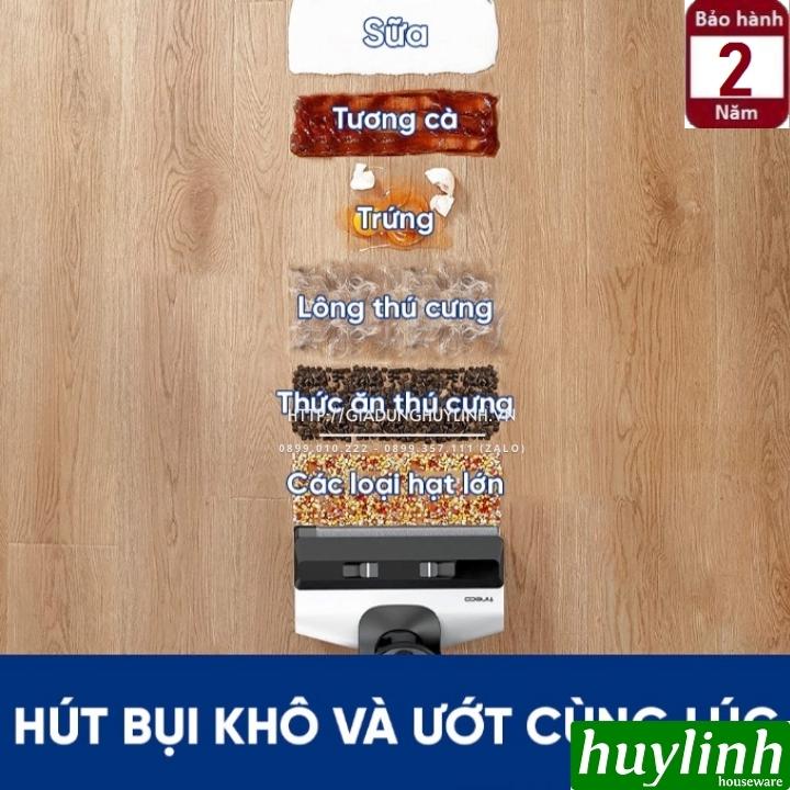 Máy hút bụi lau sàn khô và ướt thông minh Tineco Floor One S5 - Bản quốc tế - dùng pin sạc 4000mah - 2 trong 1 - Hàng chính hãng