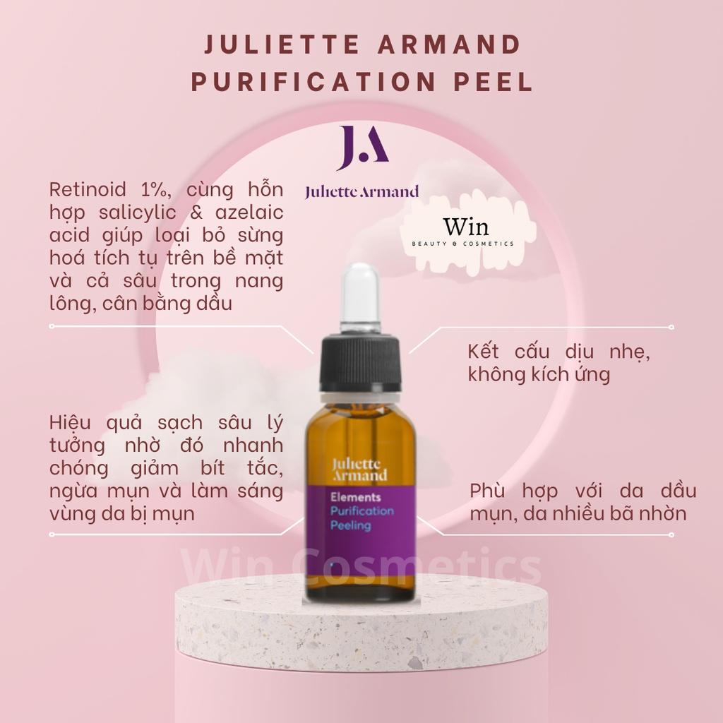 Gel Juliette Armand Purification Peeling tẩy da chết hoá học an toàn cho da dầu mụn, lỗ chân lông to