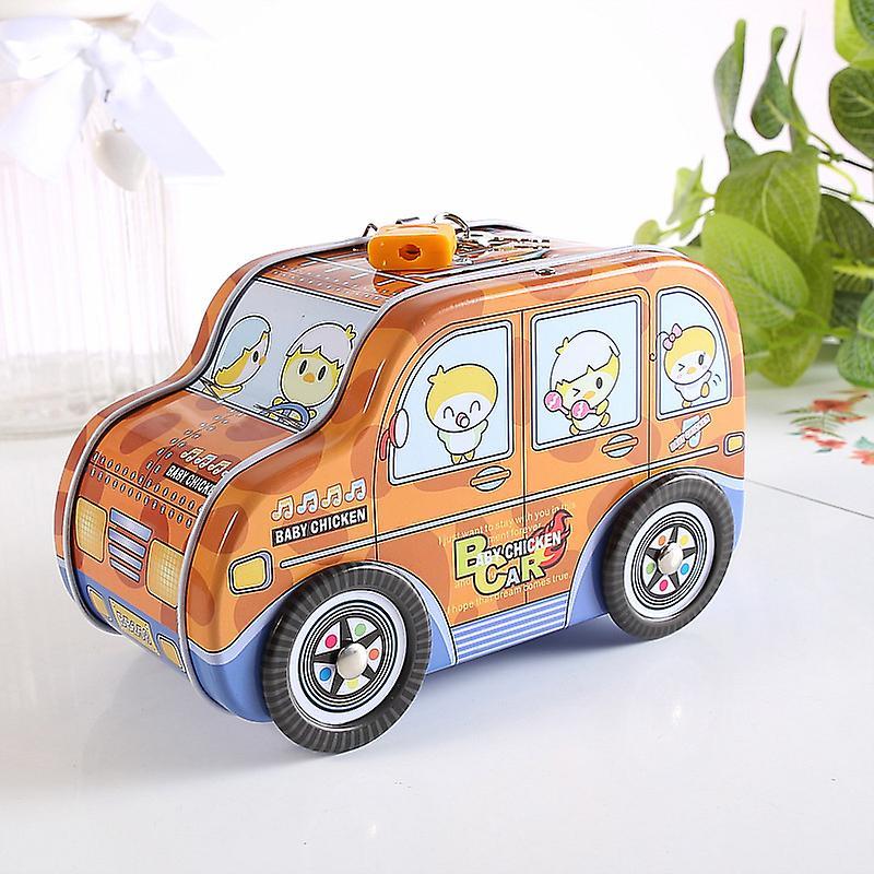 Phim hoạt hình dễ thương Hộp đựng tiền Con heo đất Tiền mặt Tiền xu Ngân hàng Thu thập Hộp tiết kiệm ngân hàng cho