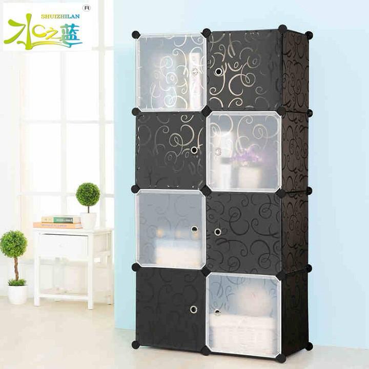 Tủ nhựa ghép đa năng 8 ngăn