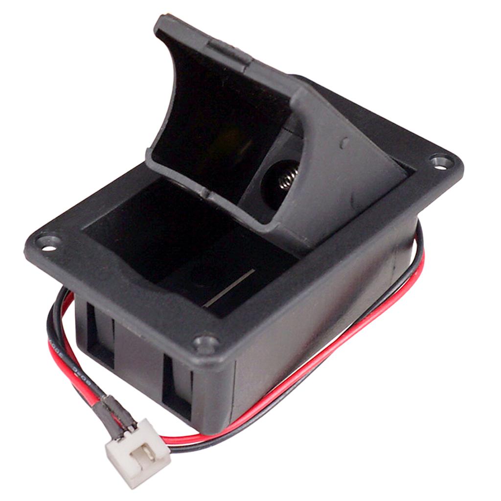 Guitar Battery Box 9V Battery Box Case Holder for Active Guitar Bass Pickup