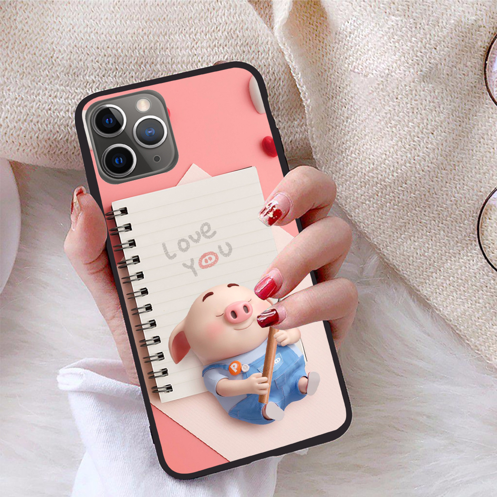Ốp lưng dành cho iPhone 11 Pro viền dẻo TPU Bộ Sưu Tập Lợn Tết - Hàng chính hãng