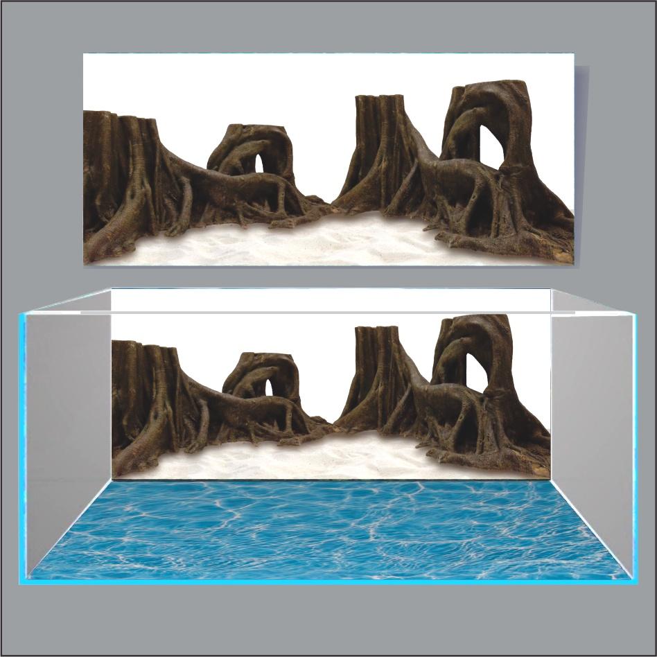 TRANH THỦY SINH DÁN HỒ CÁ 3D NEW DESIGN