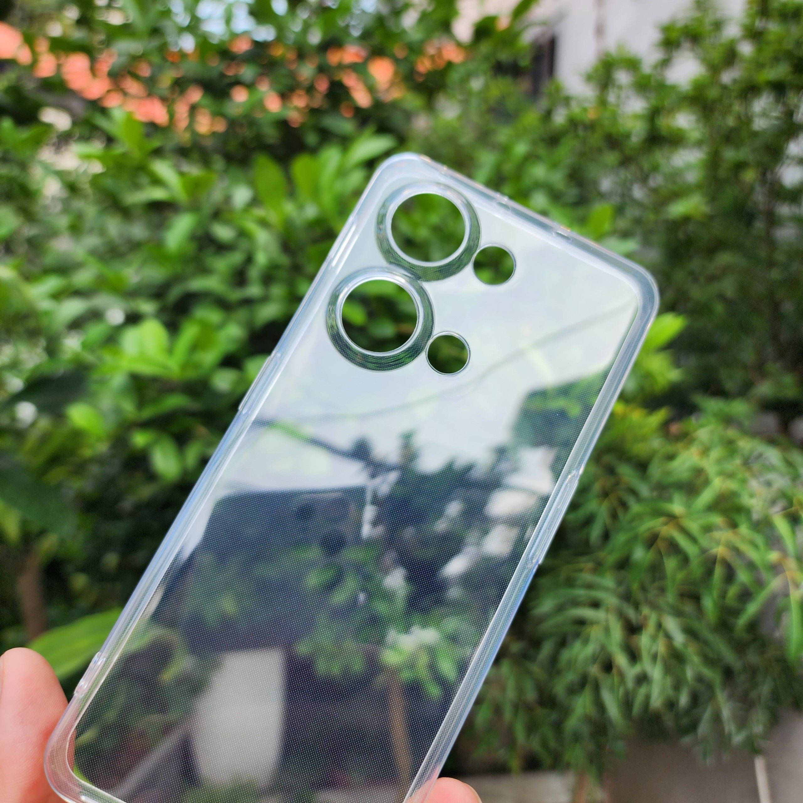 Ốp Lưng Dẻo Trong Suốt cho Oneplus ACE 2V ôm khít máy, Có Gờ Bảo vệ camera.