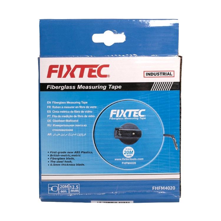 Thước dây cuộn 20m cao cấp FIXTEC FHFM4020 chất liệu sợi thủy tinh siêu bền