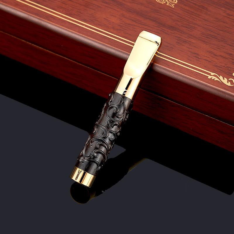 Đầu lọc thuốc gỗ đàn hương chạm rồng ZOBO ZB-357