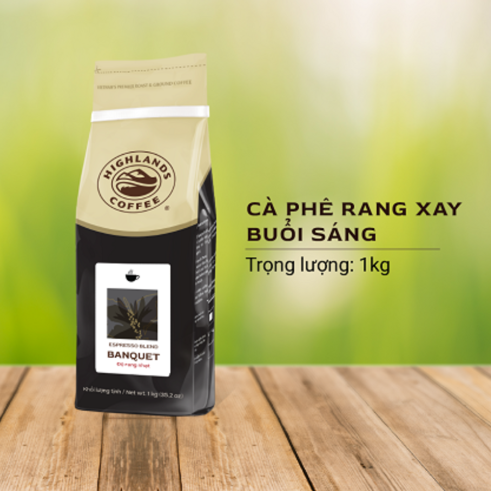 Cà Phê Bột Buổi Sáng Highlands Coffee (1kg)