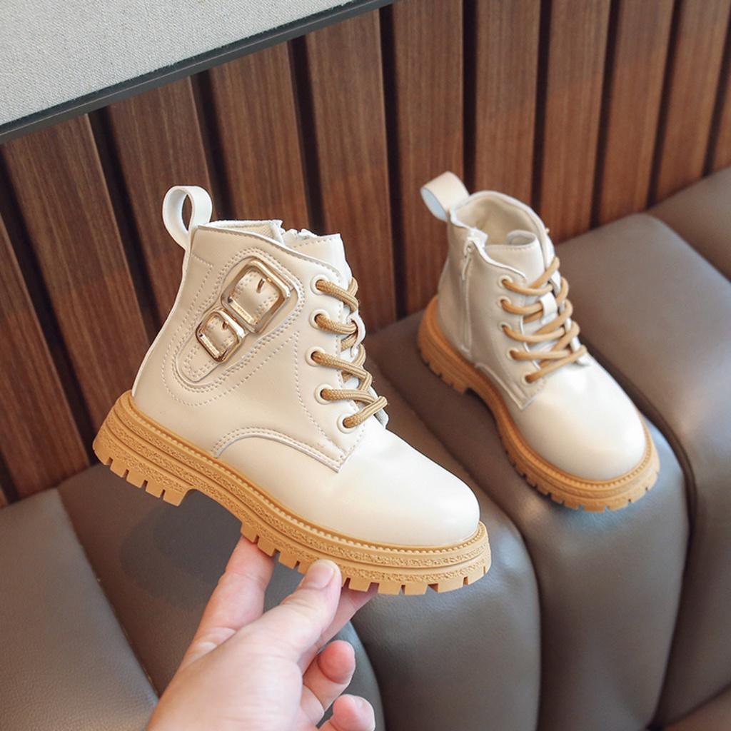 Giày boot bé gái bé trai giày cao cổ trẻ em hàng đẹp siêu chất da mềm đi êm chân hàng xuất khẩu xịn xò