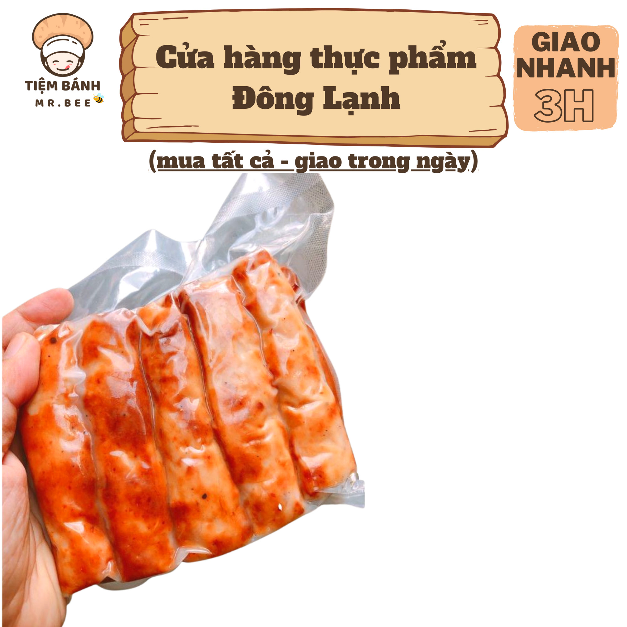 – Nem Nướng Nha Trang – 10 cây/ 500g