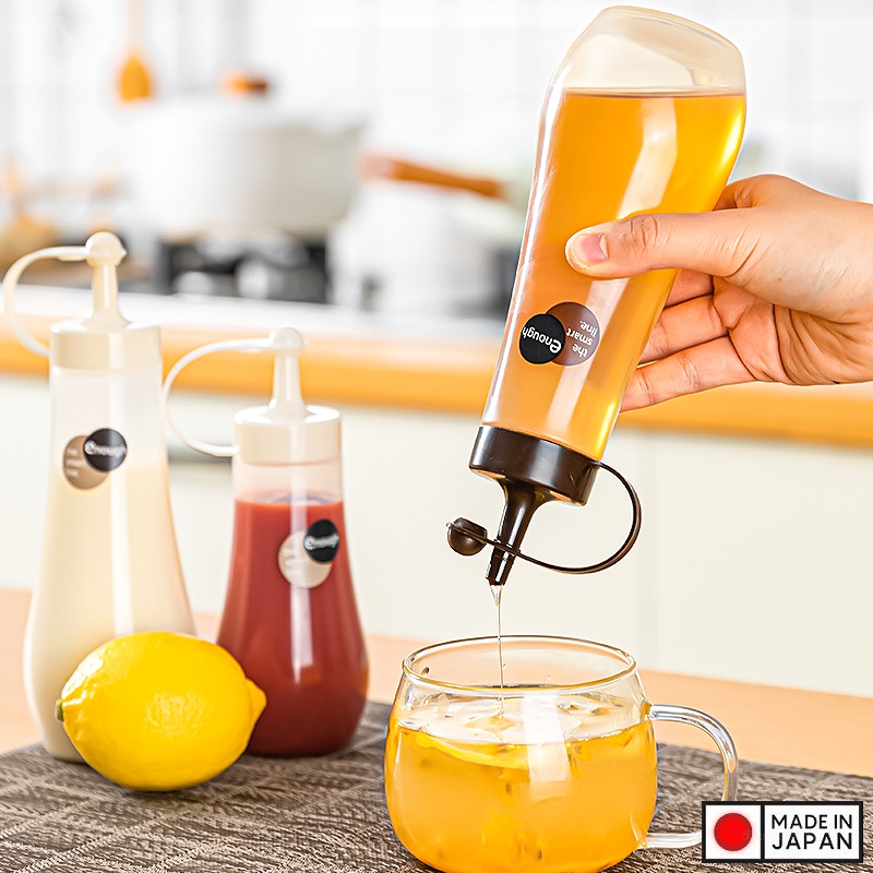 Chai đựng nước sốt Inomata Enough 360ml (L) - Hàng nội địa Nhật Bản nhập khẩu chính hãng
