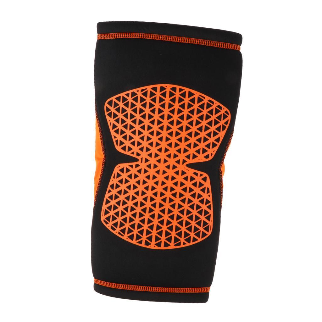 Knee compression sleeve protector leg support protection for basketball w