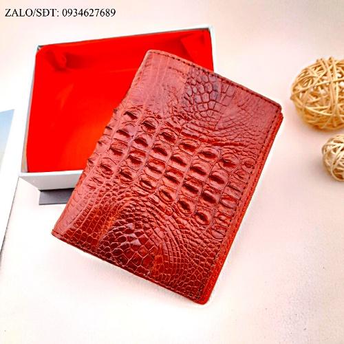 Ví nam đứng, ví ngang nam, ví đuôi cá sấu cao cấp 1 mặt .
