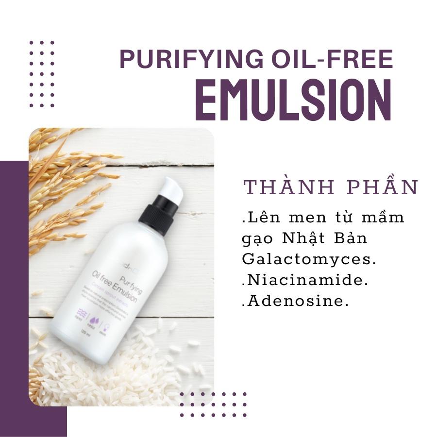 Sữa Dưỡng GoodnDoc Purifying Oil Free Emulsion 120ml