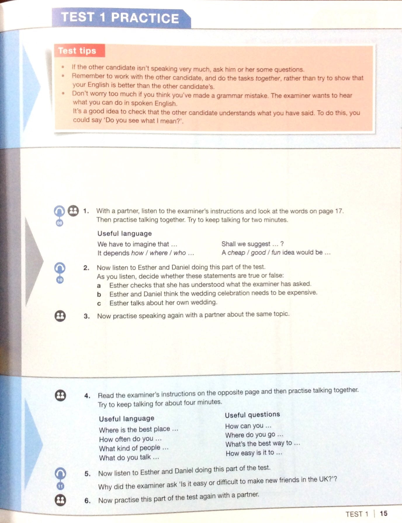 IELTS Life Skills Official Cambridge Test Practice B1 Student's Book with Answers and Audio Reprint Edition