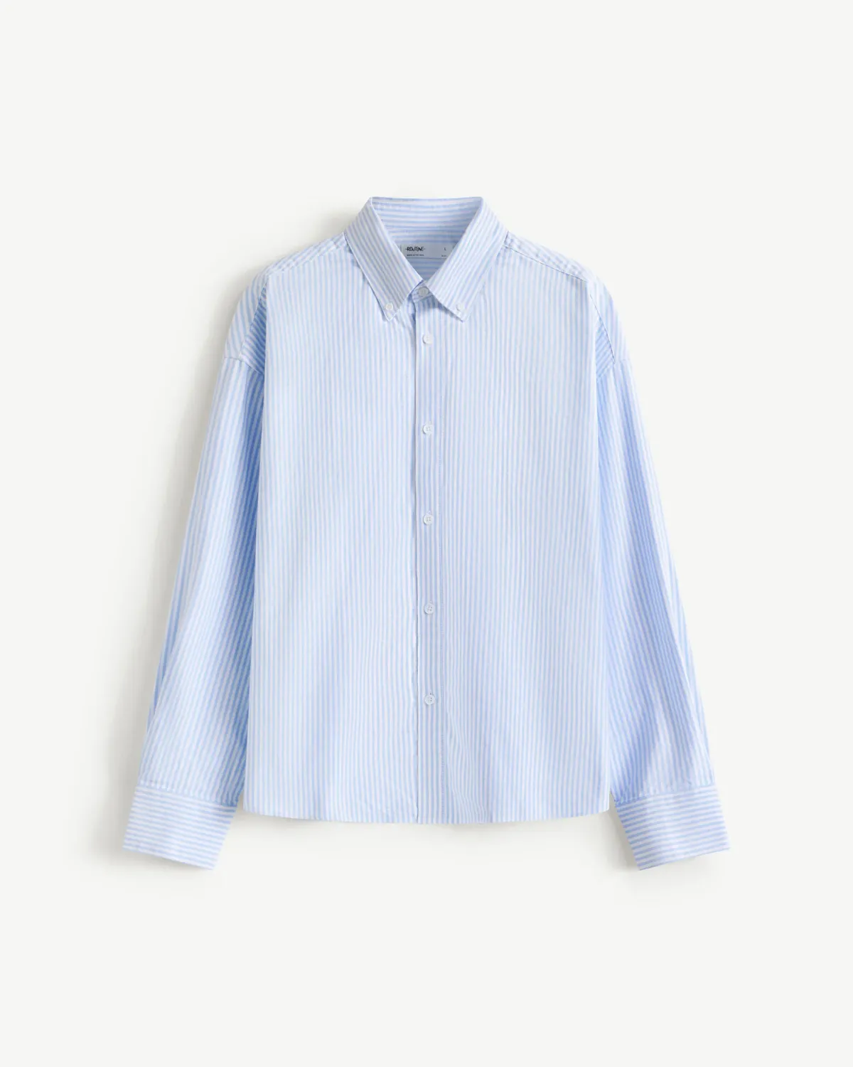 Áo Sơ Mi Nam Smart shirt Tay Dài Kẻ Sọc. Boxy - ROUTINE 10F25SHL013