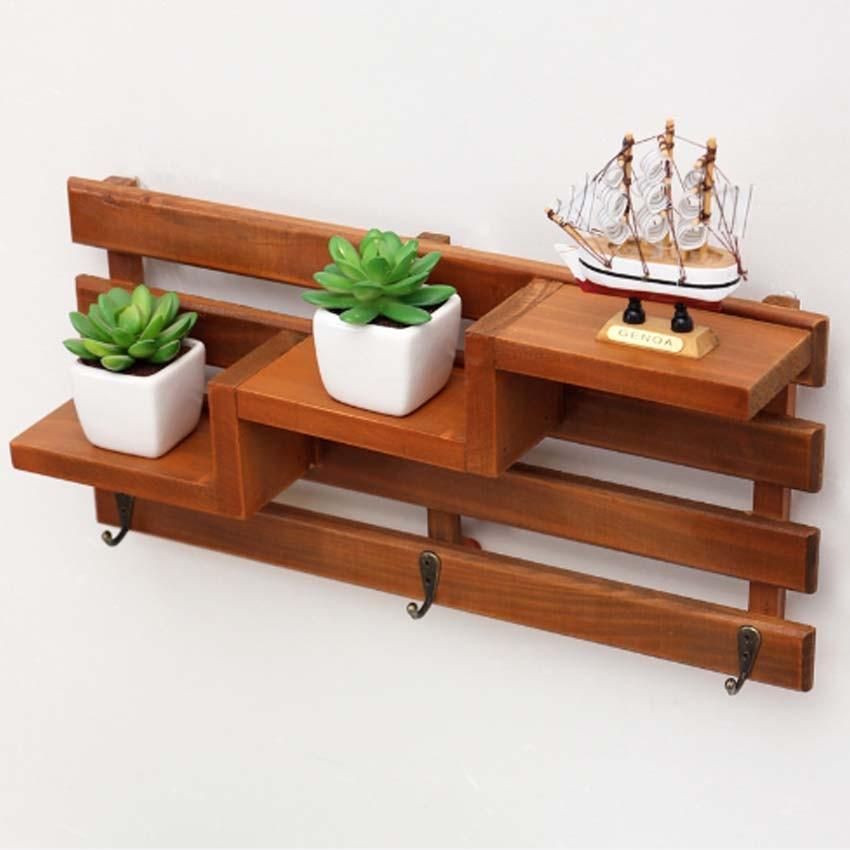 Kệ Gỗ Treo Tường, kệ gỗ trang trí, khung gỗ trang trí, kệ gỗ thật tiện ích cho gia đình