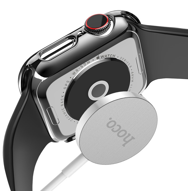 Ốp Case Bảo Vệ PC Hoco Thinfit Cho Apple Watch Series 4/ 5/ 6/ SE Size 40/44mm_ Hàng Nhập Khẩu