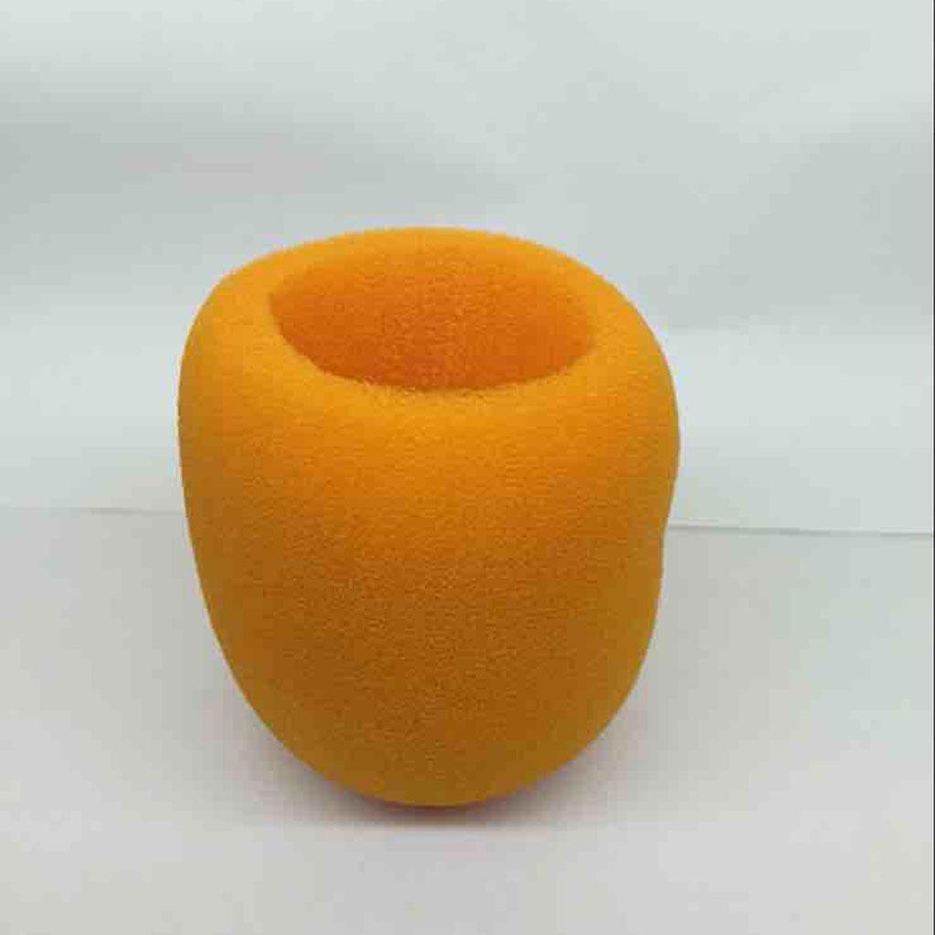 10pcs Handheld Microphone Windscreen Windshield Sponge Foam Mic Cover