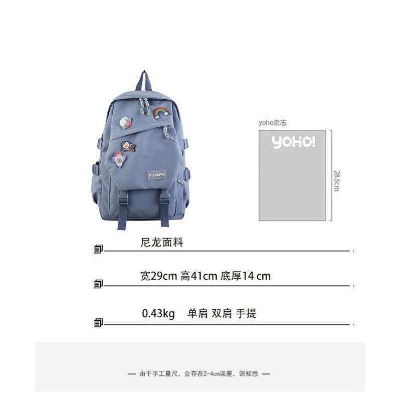 Balo ulzzang đi học đi chơi dễ thương cute chống nước