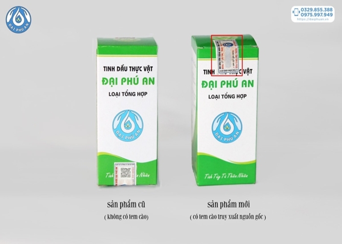 Tinh Dầu Thực Vật Đại Phú An Hỗ Trợ Xương Khớp