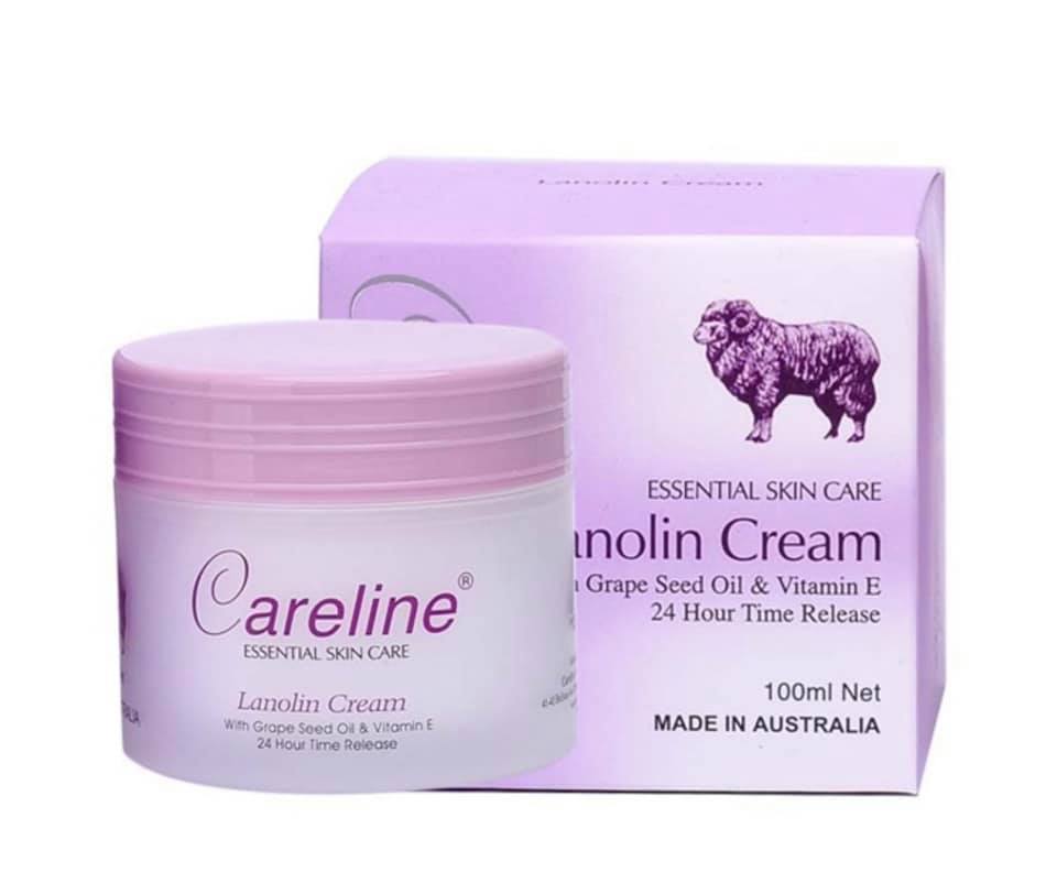 Kem Dưỡng Ẩm Cừu Careline Lanolin Cream  Úc 100ml