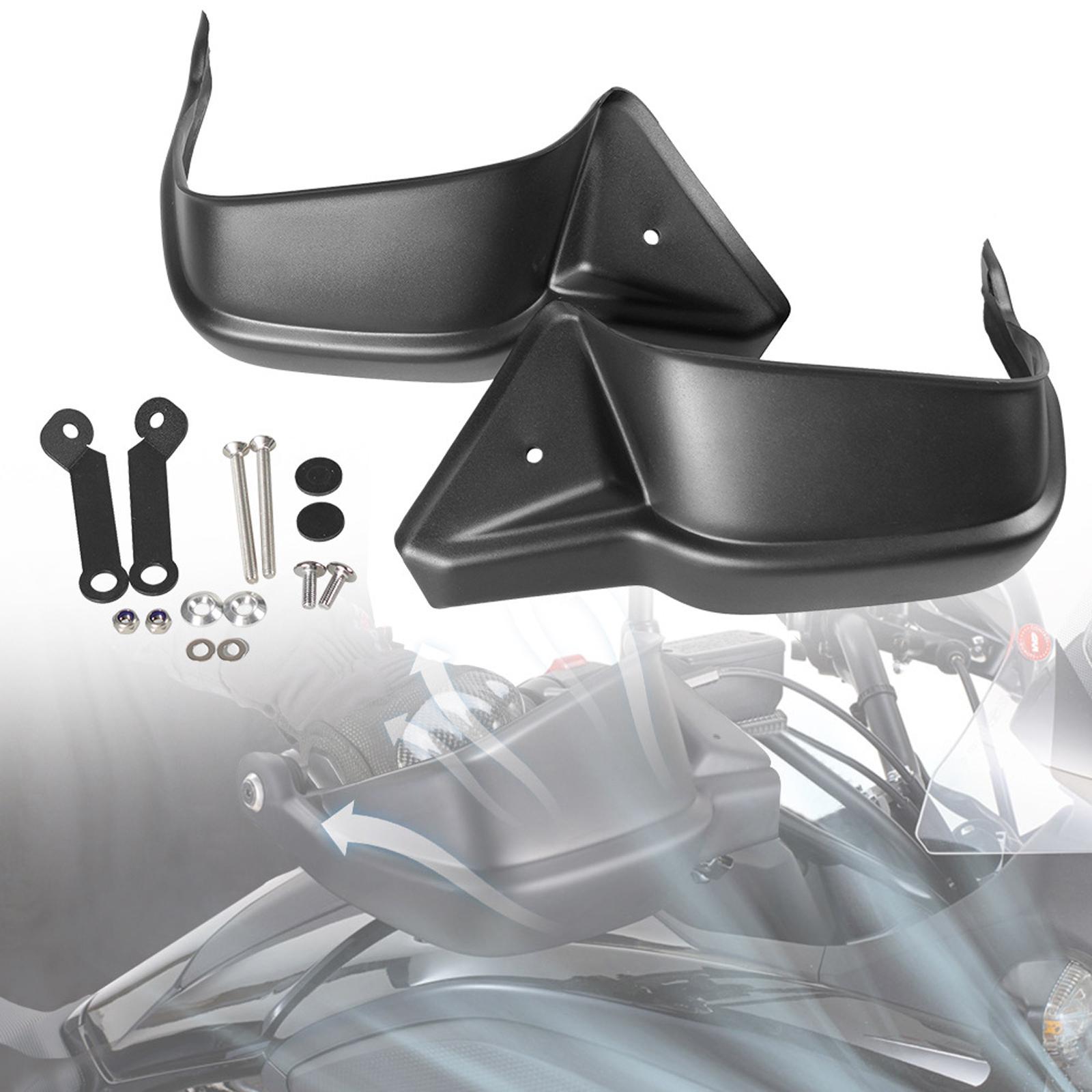 2x Motorcycle Wind Modification Protective Gear Easy Installation Handlebar