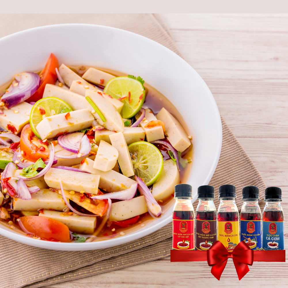 Combo 5 Loại Mẫu Thử Nước Mắm Cá Cơm Hương Phú - Mẫu Thử