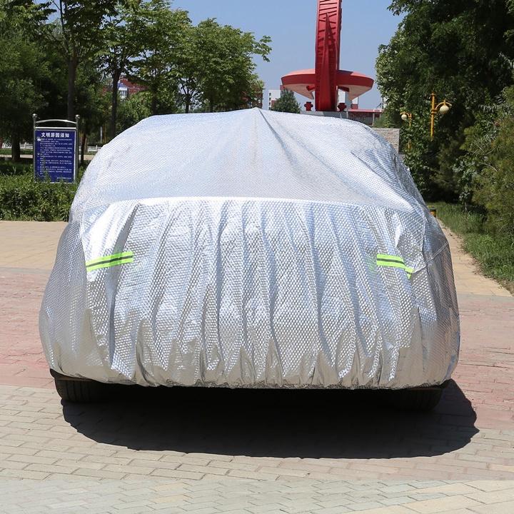 Bạt che phủ xe ô tô 7 chỗ Mitsubishi Xpander chống nắng mưa, bạt trùm xe ô tô vải dù 3 lớp chống nóng không thấm nước