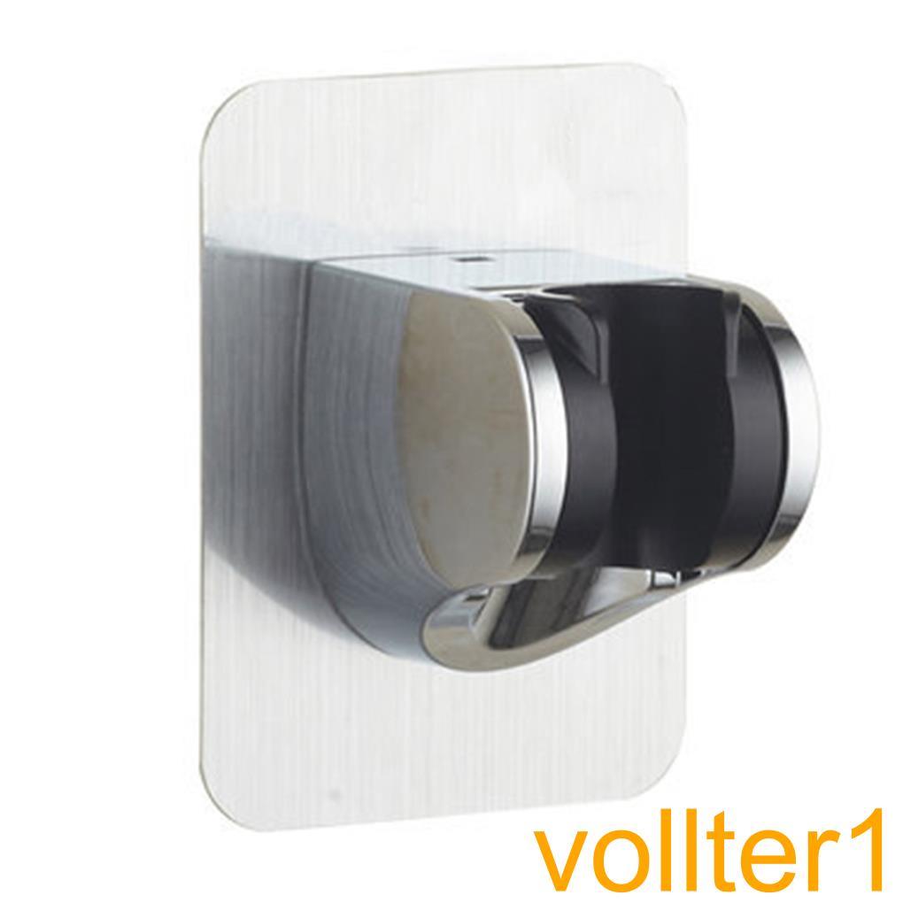 7 Gear Adjustable Holder No Drilling Pressure Shower Head Nozzle Traceless Bracket Stands【vollter1】