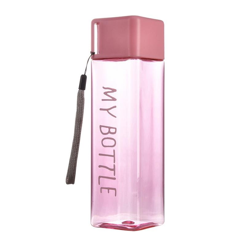 BÌNH ĐỰNG NƯỚC VUÔNG MÀU MY BOTTLE 500ML