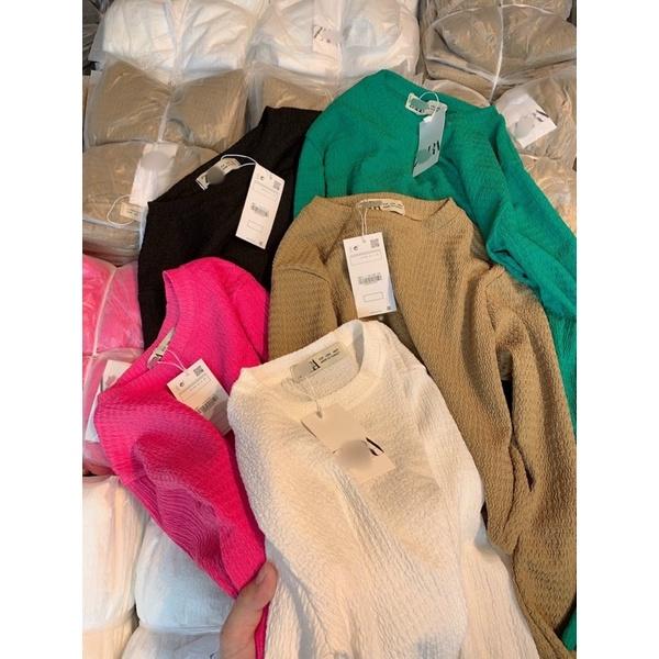 (ảnh thật shop chụp) Áo Croptop tay dài chất thun xốp- HÀNG CHUẨN SHOP H.N.M STORE