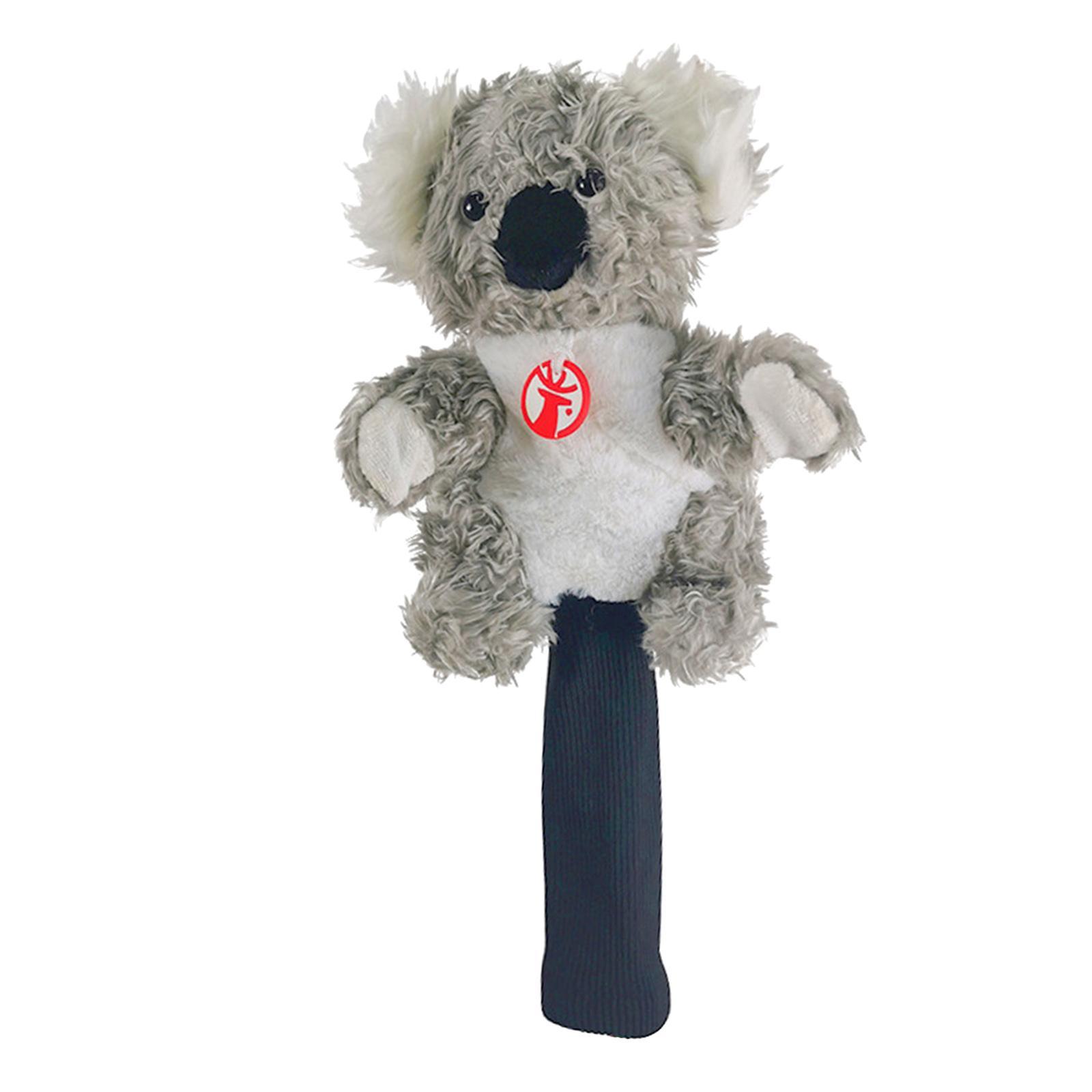 2 Pieces Golf Club Headcover Wood Driver Head Cover Protector Sleeves