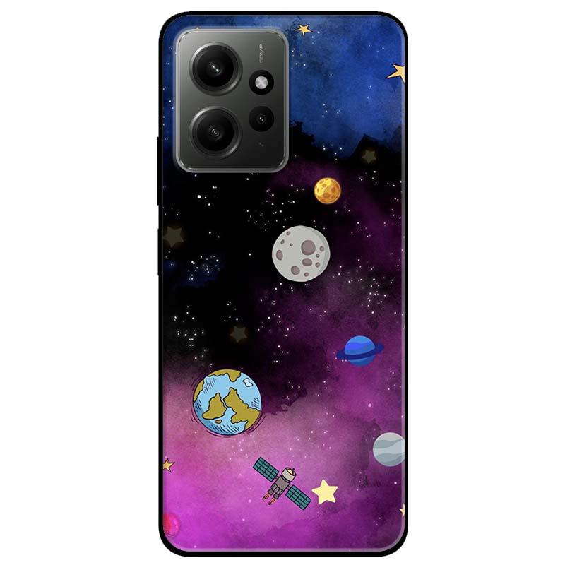 Ốp lưng dành cho Redmi Note 12 - Redmi Note 12 Pro 4G - Redmi Note 12 Pro 5G - Hoạ Tiết Vũ Trự - Hàng Chính Hãng