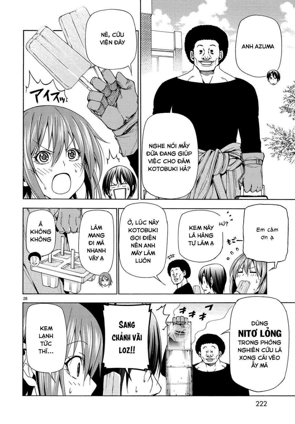 cô gái thích lặn - grand blue chapter 40 28