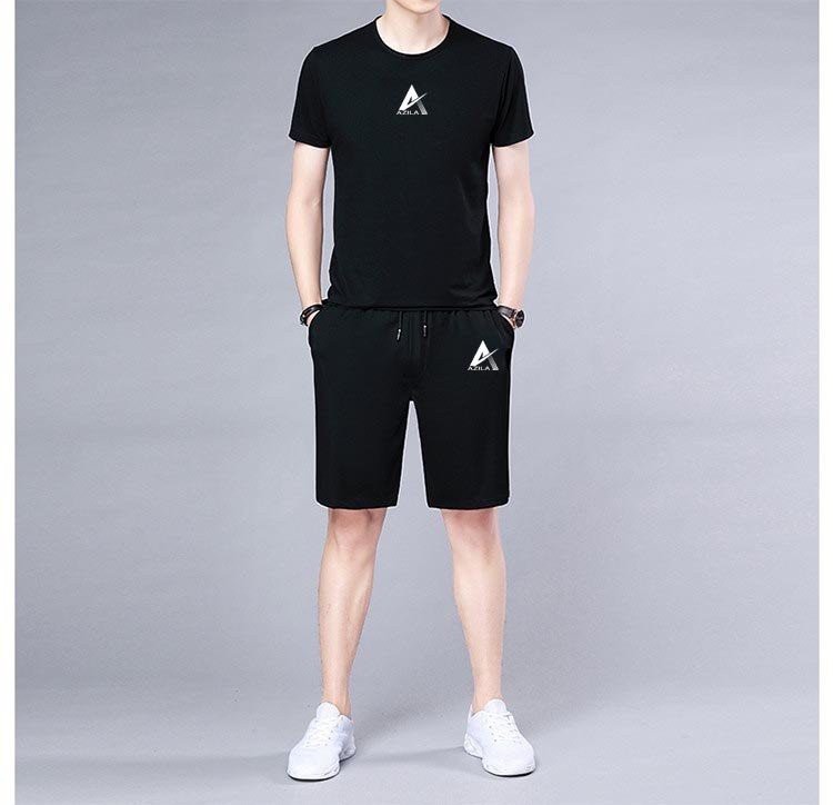 Mua Bộ Đồ Nam, Bộ Quần Áo Thể Thao Nam Cao Cấp Chất Liệu Thun Co Giãn 4  Chiều, Kiểu Dáng Thể Thao, Năng Động, Họa Tiết Sọc Đơn Giản - Bn300 -