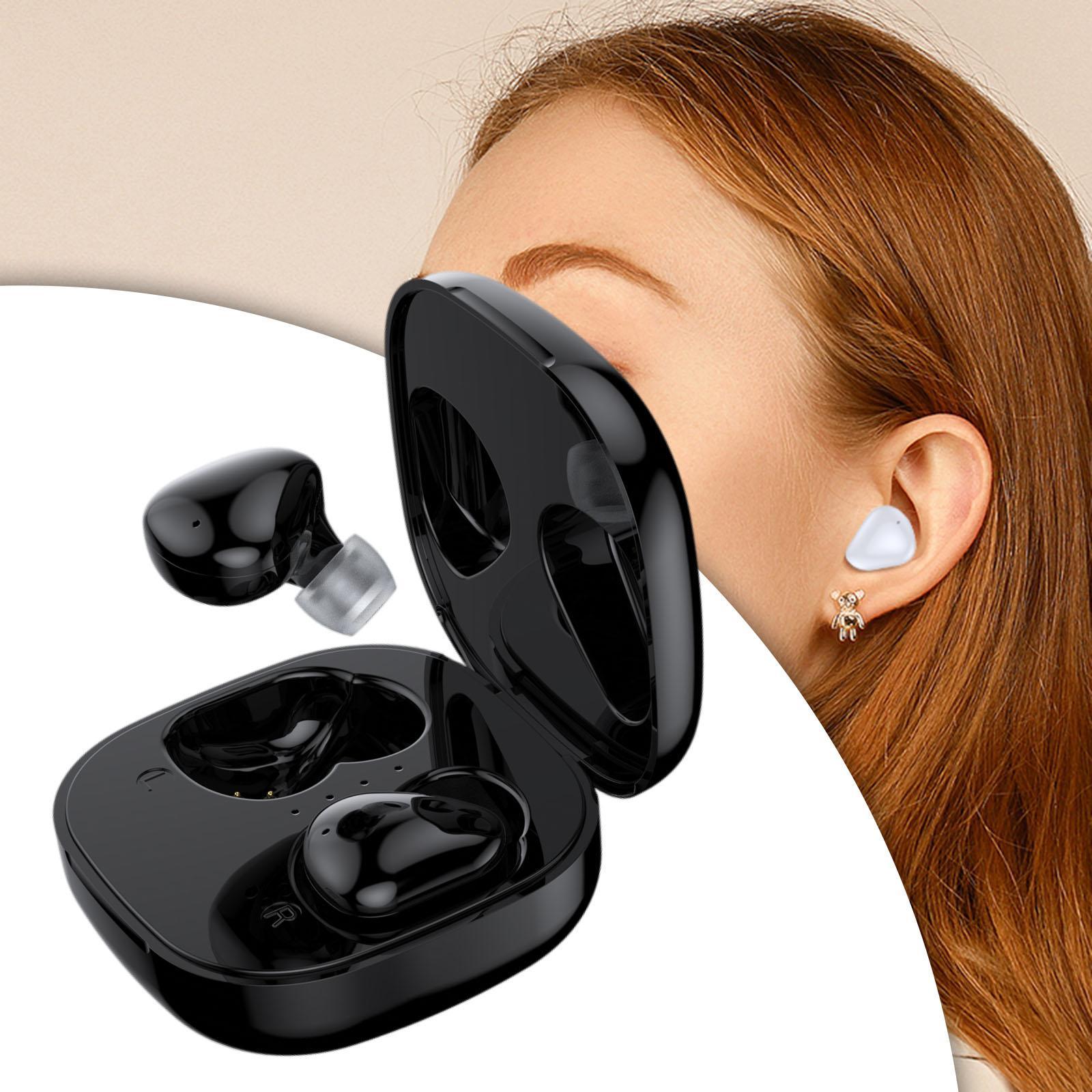 Bluetooth 5.1 Earbuds USB C Built-In Microphone Headset for Sports Music Black