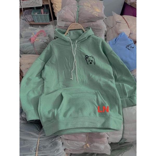 Áo hoodie logo đầu gấu TH6