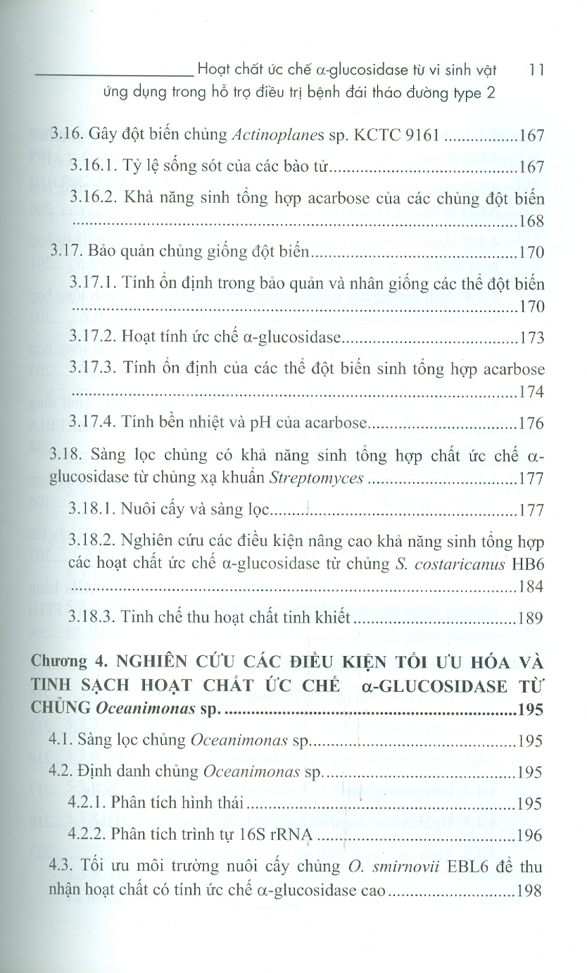 Hoạt Chất Ức Chế Α-Glucosidase Từ Vi Sinh Vật Ứng Dụng Trong Hỗ Trợ Điều Trị Bệnh Đái Tháo Đường Type 2 (Bộ Sách Chuyên Khảo Ứng Dụng Và Phát Triển Công Nghê Cao) (Bìa Cứng)