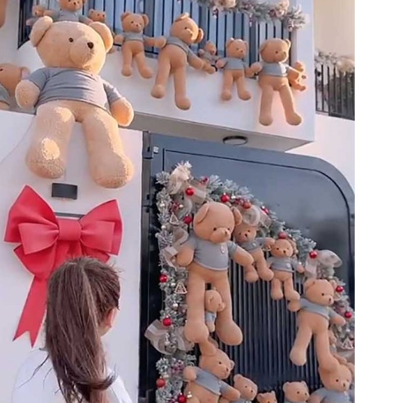 Gấu bông teddy lông xù mặc áo len đáng yêu - Size từ 60cm đến 1m1 - Quà tặng teddy lông xù mỳ nhồi bông siêu to khổng lồ