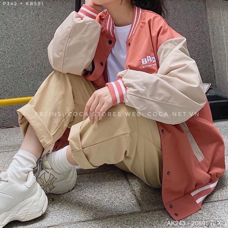 Áo Khoác Nam Nữ Dù 2 Lớp Cao Cấp Chất Siêu Đẹp Bomber Jackets Gió Nam Nữ THÊU BADGE
