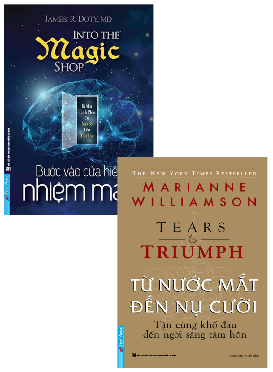Combo Bước Vào Cửa Hiệu Nhiệm Màu + Từ Nước Mắt Đến Nụ Cười