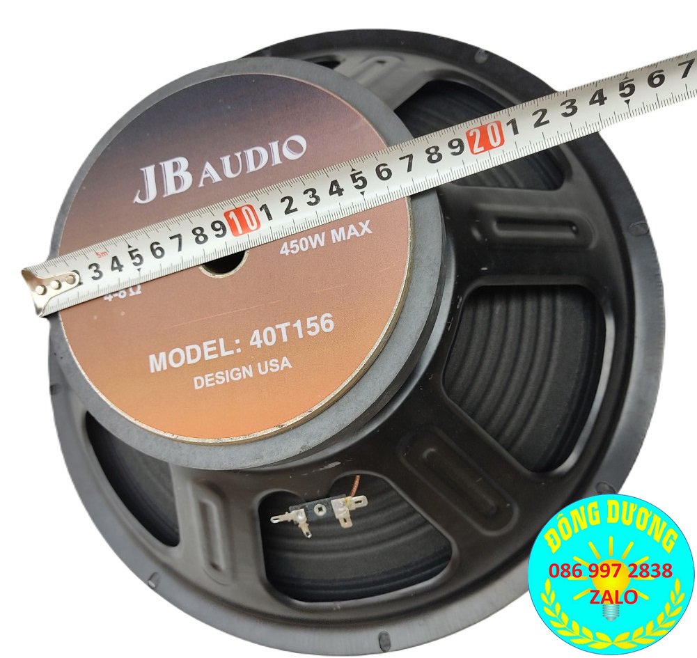 CỦ LOA BASS 40 JB AUDIO - TỪ 180 COIL 51MM - KHUNG SẮT - GÂN VẢI 3 XẾP - TIẾNG CỰC SÁNG - CỦ LOA RỜI