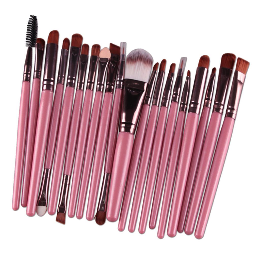 20 Pcs/Set Professional Make Up Brush Set Beauty Cosmetic Tool