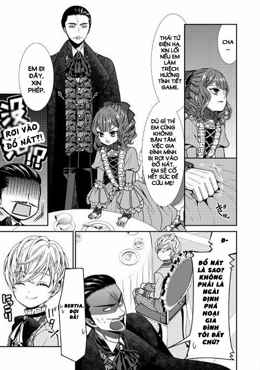 nhật ký theo dõi vị hôn thê tự nhận mình là nữ phụ phản diện 1 chapter 2 5