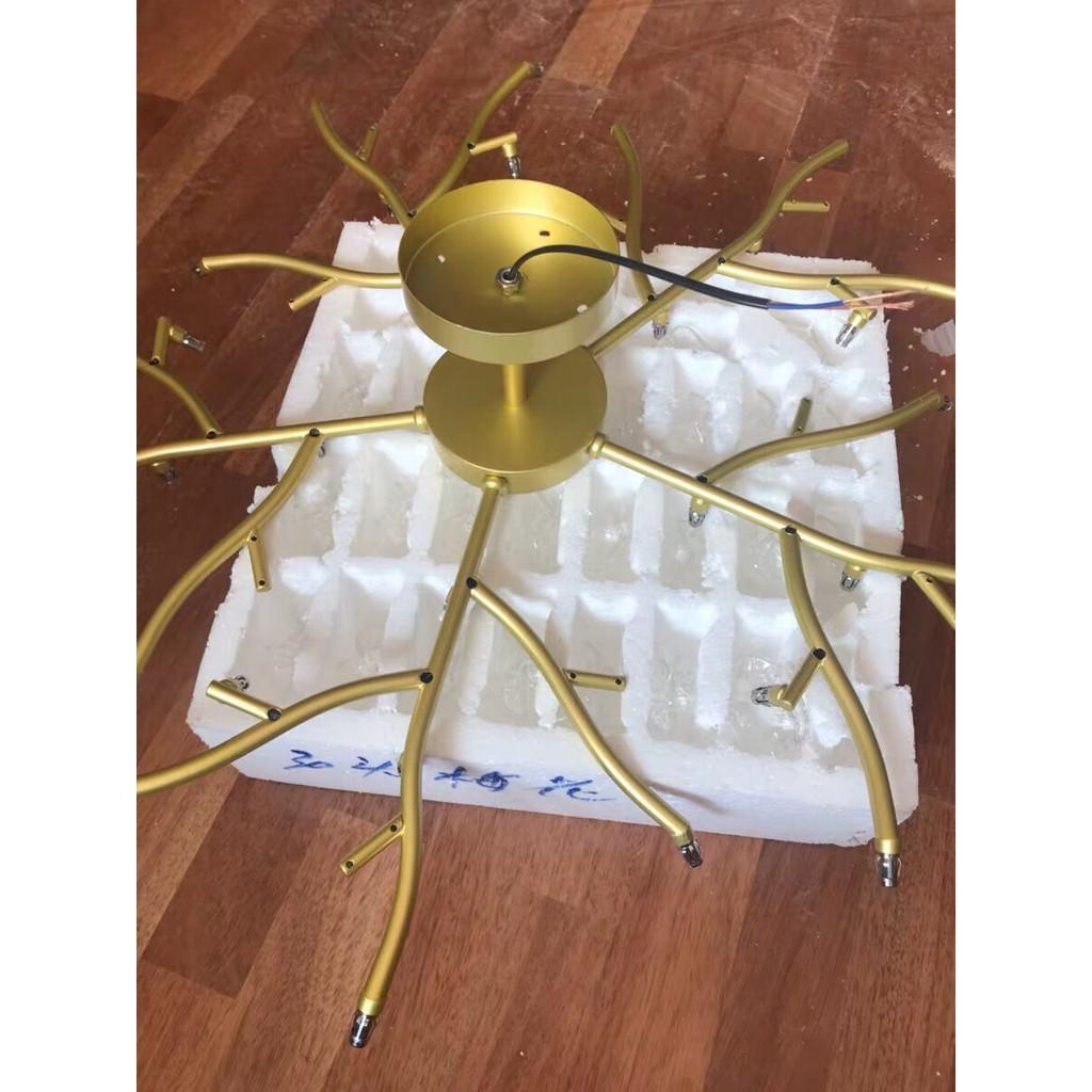 Đèn chùm HEADER 3 màu ánh sáng hiện đại - kèm bóng LED chuyên dụng