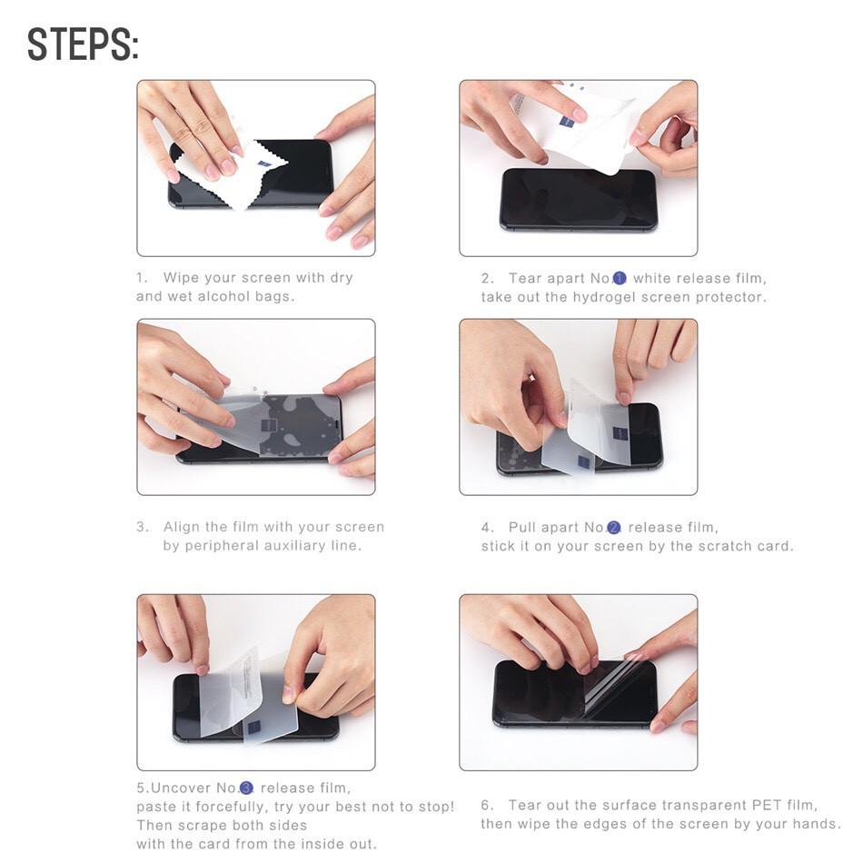 Miếng dán rock space cho Huawei Mate 10 PPF Hydrogel dán màn hình/ mặt sau lưng điện thoại tự phục hồi vết xước nhỏ chống ánh sáng xanh cao cấp - Hàng chính hãng