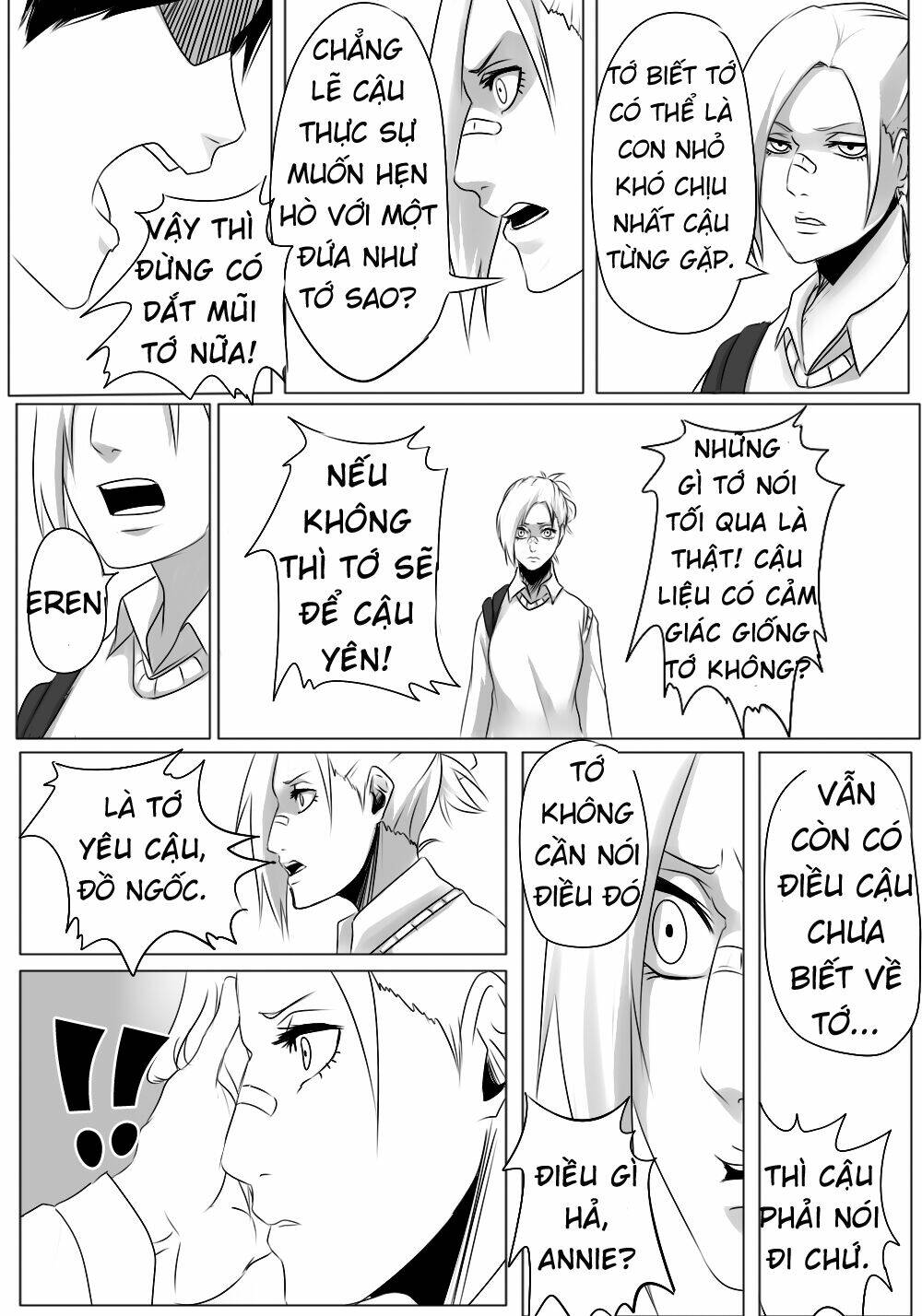 tấn công người khổng lồ - doujinshi lemi chapter 2 36