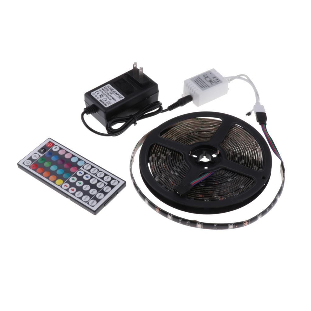 LED Strip Lights with 44 Key Remote Controller for Home Outdoor Decor
