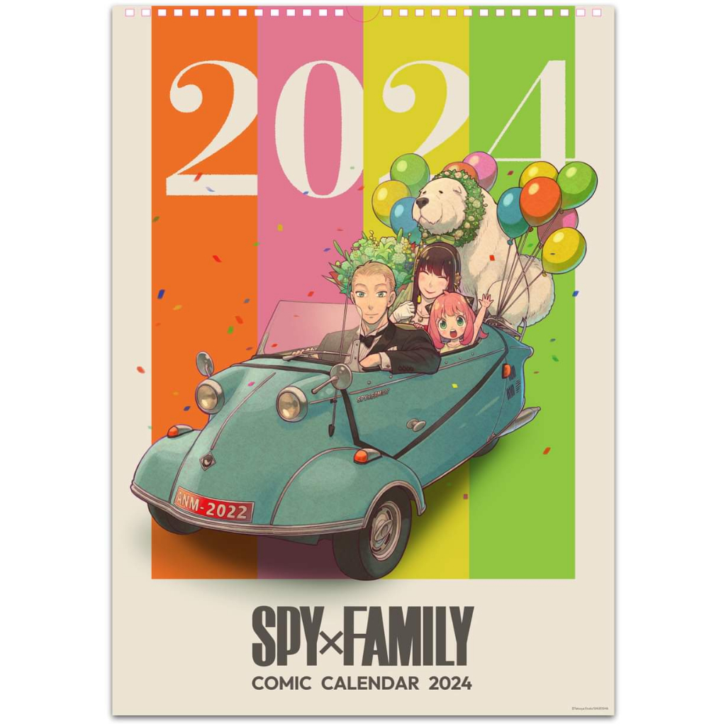 Sách - Lịch Spy X Family 2024